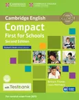 Compact First for Schools Student's Book without Answers + CD with Testbank - Outlet - Laura Matthews