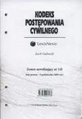 Kodeks Postępowania Cywilnego Zestaw nowelizujący nr 118 - Jacek Gudowski
