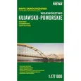 Województwo Kujawsko-Pomorskie Mapa samochodowa 1:177 000 - Outlet