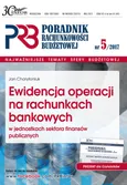 Ewidencja operacji na rachunkach bankowych w jsfp - Jan Charytoniuk