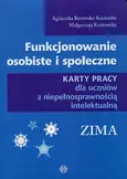 Funkcjonowanie osobiste i społeczne Karty pracy dla uczniów z niepełnosprawnością intelektualną Zima - Agnieszka Borowska-Kociemba
