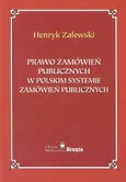 Prawo zamówień publicznych - Outlet - Henryk Zalewski