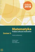 Matematyka Próbne arkusze maturalne Zestaw 3 Poziom podstawowy - Outlet - Ilona Hajduk