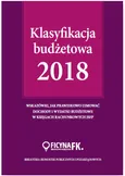 Klasyfikacja budżetowa 2018 - Elżbieta Gaździk