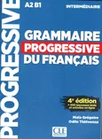 Grammaire progressive niveau intermediaire A2 B1 +CD - Maia Gregoire