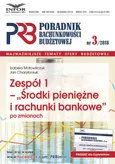 Zespół 1 - Środki pieniężne i rachunki bankowe po zmianach - Jan Charytoniuk