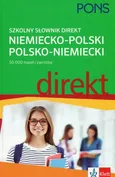 PONS Szkolny słownik niemiecko-polski polsko-niemiecki direkt - Outlet - Urszula Czerska