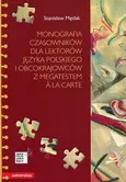 Monografia czasowników dla lektorów języka polskiego i obcokrajowców z megatestem a la carte - Outlet - Stanisław Mędak