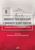 Immunitet parlamentarny i immunitet głowy państwa - Outlet