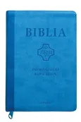 Biblia Pierwszego Kościoła błękitna z paginatorami i suwakiem