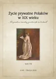 Życie prywatne Polaków w XIX wieku
