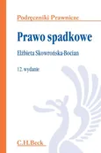 Prawo spadkowe - Outlet - Elżbieta Skowrońska-Bocian