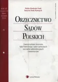 Orzecznictwo Sądów Polskich 7-8/2010 - Outlet