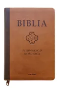 Biblia Pierwszego Kościoła ciemno-brązowa - Remigiusz Popowski