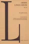 Orbis Linguarum vol 50 - Outlet