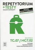 Repetytorium i testy egzaminacyjne Kwalifikacja TG.07/HGT.02 Egzamin zawodowy - Anna Kmiołek-Gizara