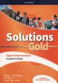 Solutions Gold Upper-Intermediate Podręcznik - Davies Paul A.