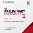 B1 Preliminary for Schools 1 for the Revised 2020 Exam Audio CDs