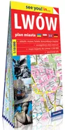 Lwów papierowy plan miasta 1:10 000