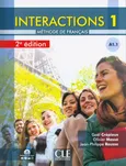 Interactions 1 Livre de l'éleve + DVD - Gael Crepieux