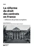 La reforme du droit des contrats en France