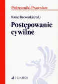 Postępowanie cywilne - Outlet - Maciej Rzewuski