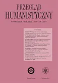 Przegląd Humanistyczny 2019/4