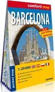 Barcelona (Barcelona); kieszonkowy laminowany plan miasta 1:20 000 - Praca zbiorowa