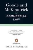 Goode and McKendrick on Commercial Law 6th Edition - Outlet - Roy Goode