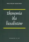 Ekonomia dla licealistów - Outlet - Nasiłowski  Mieczysław