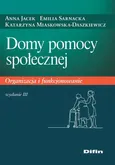Domy pomocy społecznej - Anna Jacek