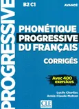 Phonetique progressive du francais Avance B2-C1 - Lucile Charliac