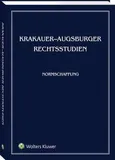 Krakauer-Augsburger Rechtsstudien. Normschaffung - Jerzy Stelmach