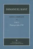 Dzieła zebrane, t. VI - Immanuel Kant