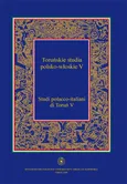 Toruńskie studia polsko-włoskie V / Studi polacco-italiani di Toruń V