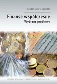 Finanse współczesne. Wybrane problemy - Leszek Jerzy Jasiński