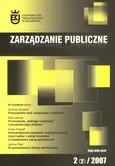 Zarządzanie Publiczne nr 2(2)/2007