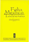 Folia Medica Lodziensia t. 38 z. 2/2011 - Praca zbiorowa