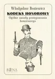 Kodeks honorowy - Władysław Boziewicz