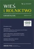 Wieś i Rolnictwo nr 2(183)/2019 - Oskar Wolski: Digitalisation of Rural Areas and Agriculture in the EU Debate: How Far from What Research Says?, doi: 10.7366/wir022019/01 - Adam Koziolek