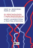 O psychologii i psychologach - Outlet - Brzeziński  Jerzy M.