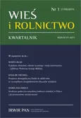 Wieś i Rolnictwo nr 1 (170)/2016 - Katarzyna Bańkowska: Światowe porozumienie klimatyczne a rozwój obszarów wiejskich - Arkadiusz Sadowski