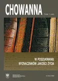 „Chowanna” 2013. R. 56(70). T. 1 (40): W poszukiwaniu wyznaczników jakości życia - 11 Makiawelizm a psychopatia