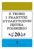 "Z Teorii i Praktyki Dydaktycznej Języka Polskiego". T. 20 - 14 Stereotyp chłopca w prasie młodzieżowej z ostatnich lat PRL