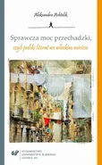 Sprawcza moc przechadzki, czyli polski literat we włoskim mieście - 03 Kanały ulic - Aleksandra Achtelik