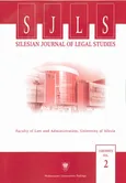 „Silesian Journal of Legal Studies”. Contents Vol. 2 - 04 Structuralist Semiotics vs. Formal Logic in the Reconstruction of Judicial Reasoning