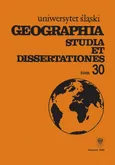 Geographia. Studia et Dissertationes. T. 30