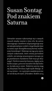 Pod znakiem Saturna - Susan Sontag
