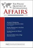 The Polish Quarterly of International Affairs nr 4/2015 - Armen Grigoryan