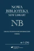 „Nowa Biblioteka. New Library. Usługi, Technologie Informacyjne i Media” 2017, nr 1 (24) - 03 Narodowy Zasób Biblioteczny  w świetle zmian prawnych